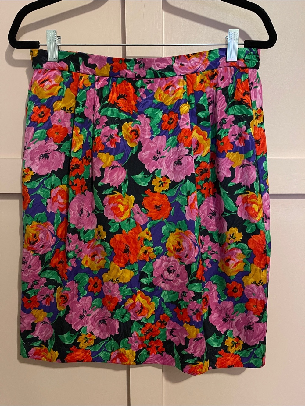 Vintage Floral Print Women’s Skirt